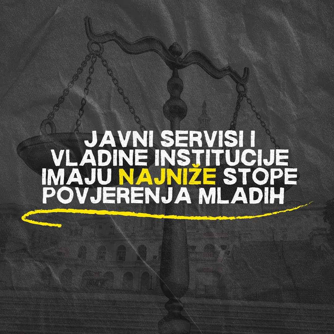 💡 Mladi imaju veoma različite nivoe poverenja u različite tipove organizacija/institucija, pokazalo je istraživanje #USAIDBiH.

🌟 Uz podršku: <a href="/InstitutKULT/">Institut KULT</a>
#institutKULT #KULTCHANGE
 #PutokazZaMlade #ONAuBiH #KarikeZaPromjene #WeAreONAuBiH #WeAreFamily