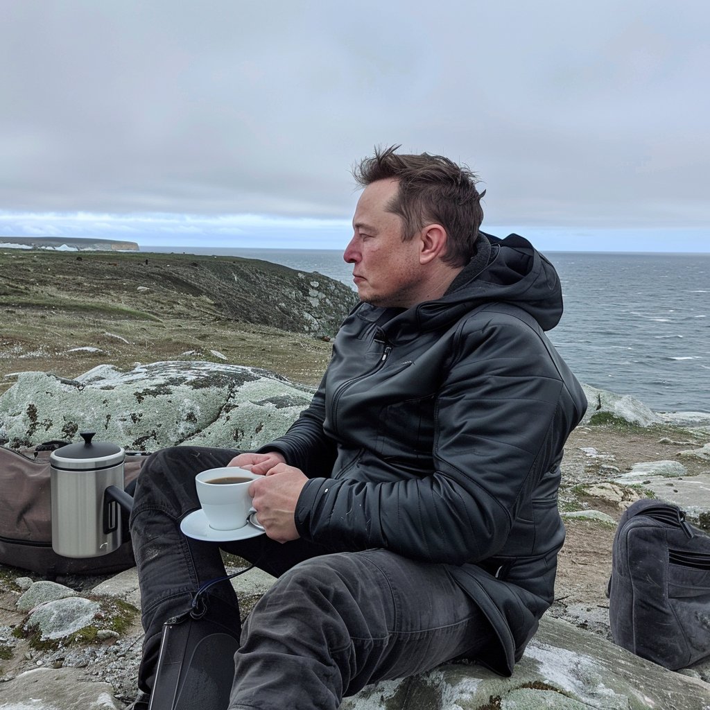 Have coffee with me in the Falkland Islands. Pretty remote location but good to get away for a minute. Pretty close to Antarctica down here. Long history of people fighting over these islands, including the Falklands War between Argentina and the United Kingdom in 1982.