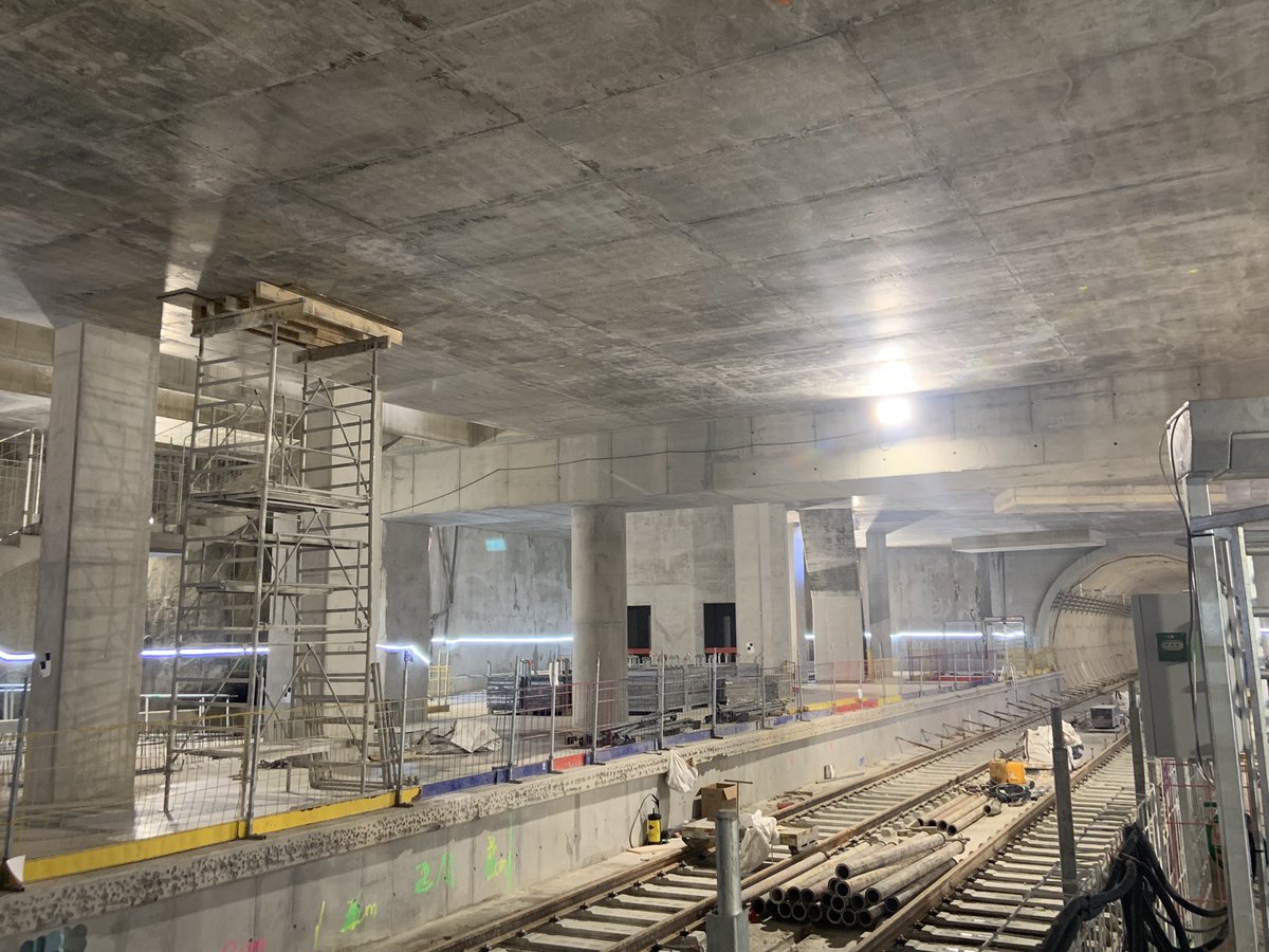 _julien_ibrahim's tweet photo. Visite du chantier du futur métro ligne 16 du métro à Clichy Montfermeil 🚧🏗️🚉 https://t.co/y419TFyTRL
