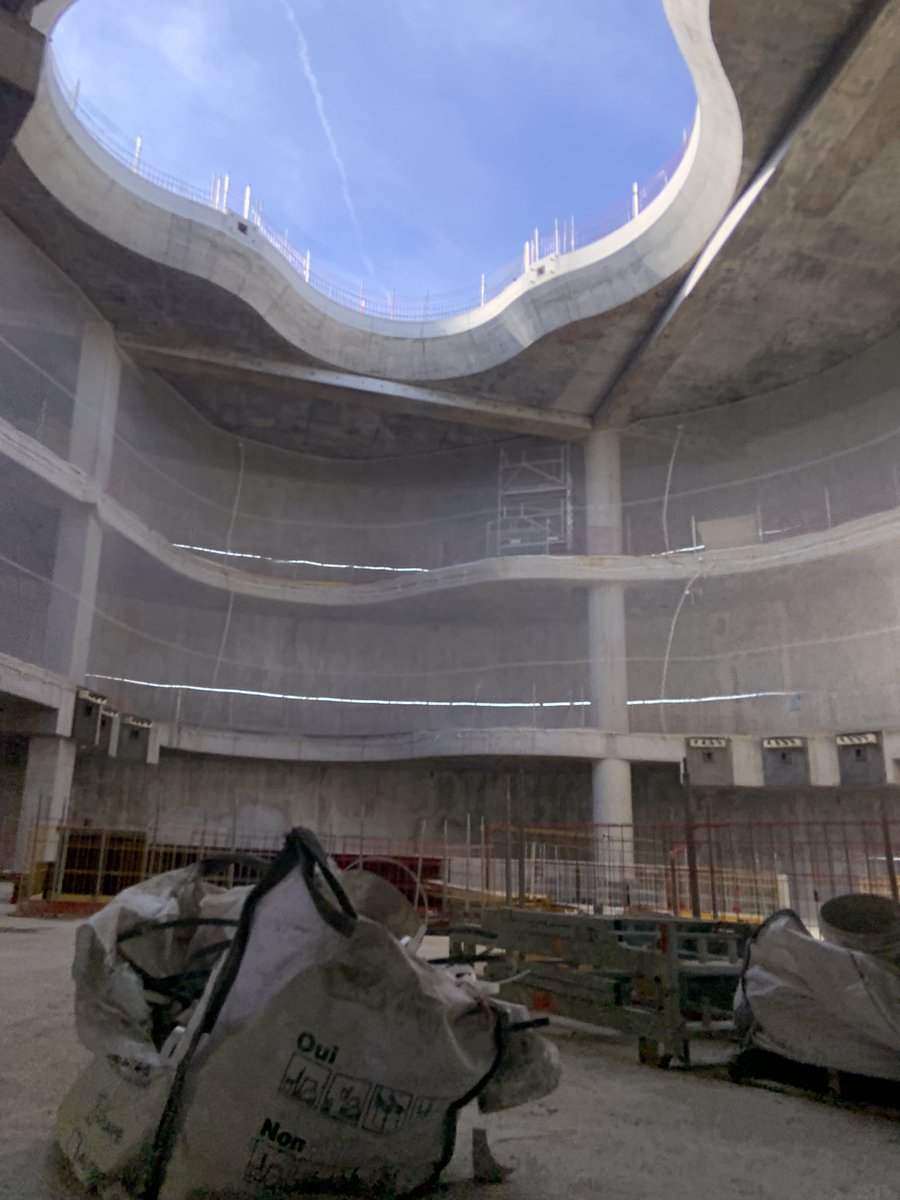 _julien_ibrahim's tweet photo. Visite du chantier du futur métro ligne 16 du métro à Clichy Montfermeil 🚧🏗️🚉 https://t.co/y419TFyTRL