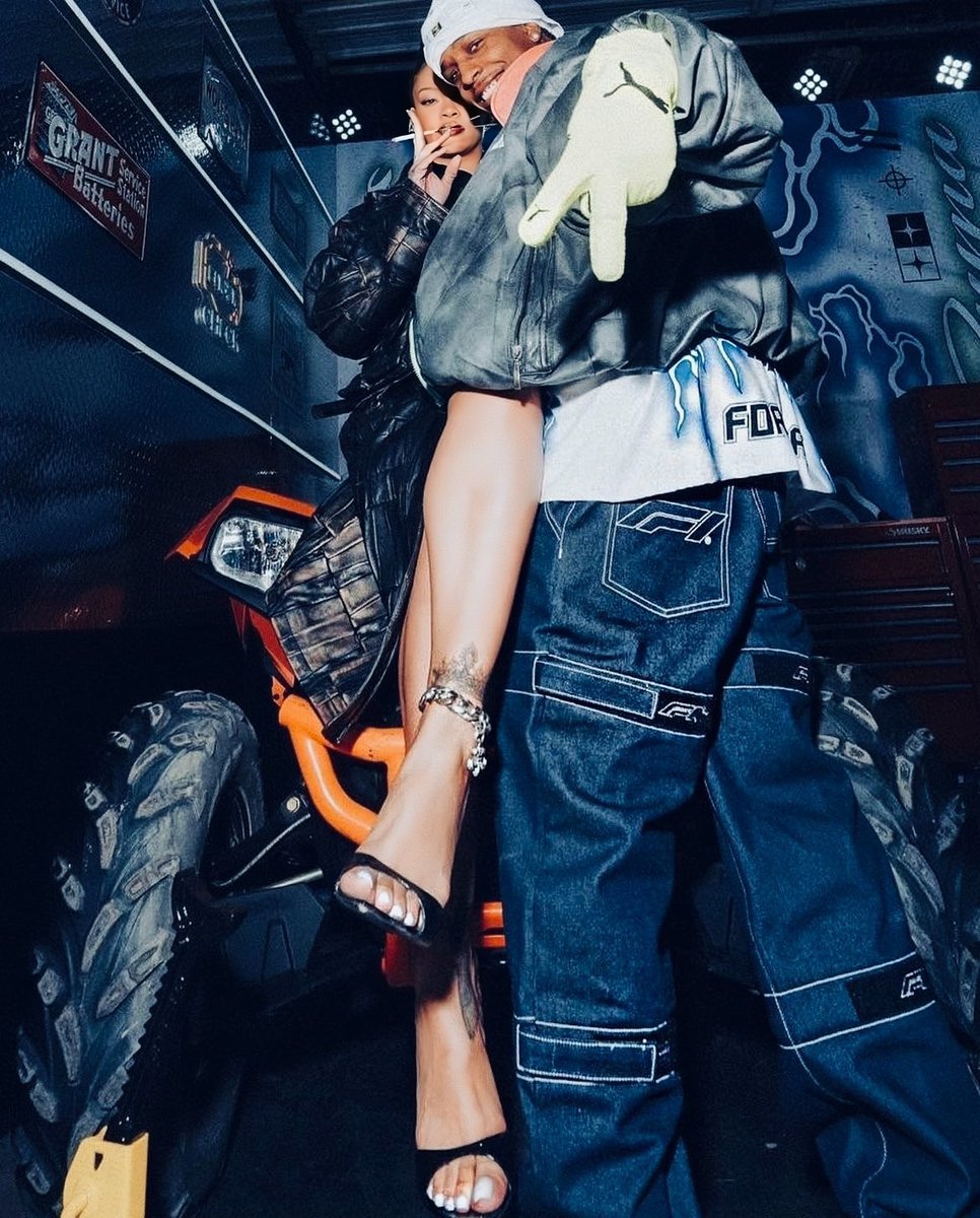 Rihanna and Asap Rocky 🔥