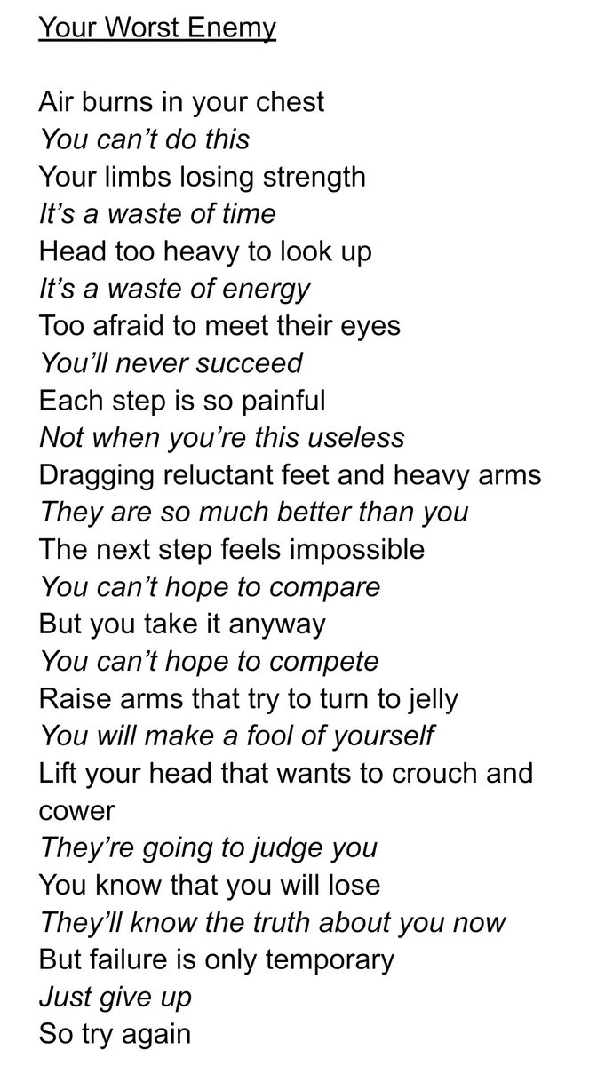 astoryscribbler's tweet image. #NaPoWriMo once again mental health and anxiety is taking centre stage #poetry #poetrycommunity #poetrymonth