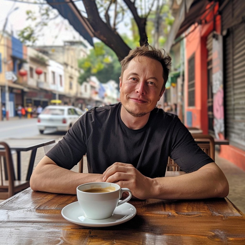 Have coffee with me in Asuncion, Paraguay. My first time here...have you been? Maybe we can launch some rockets from down here...