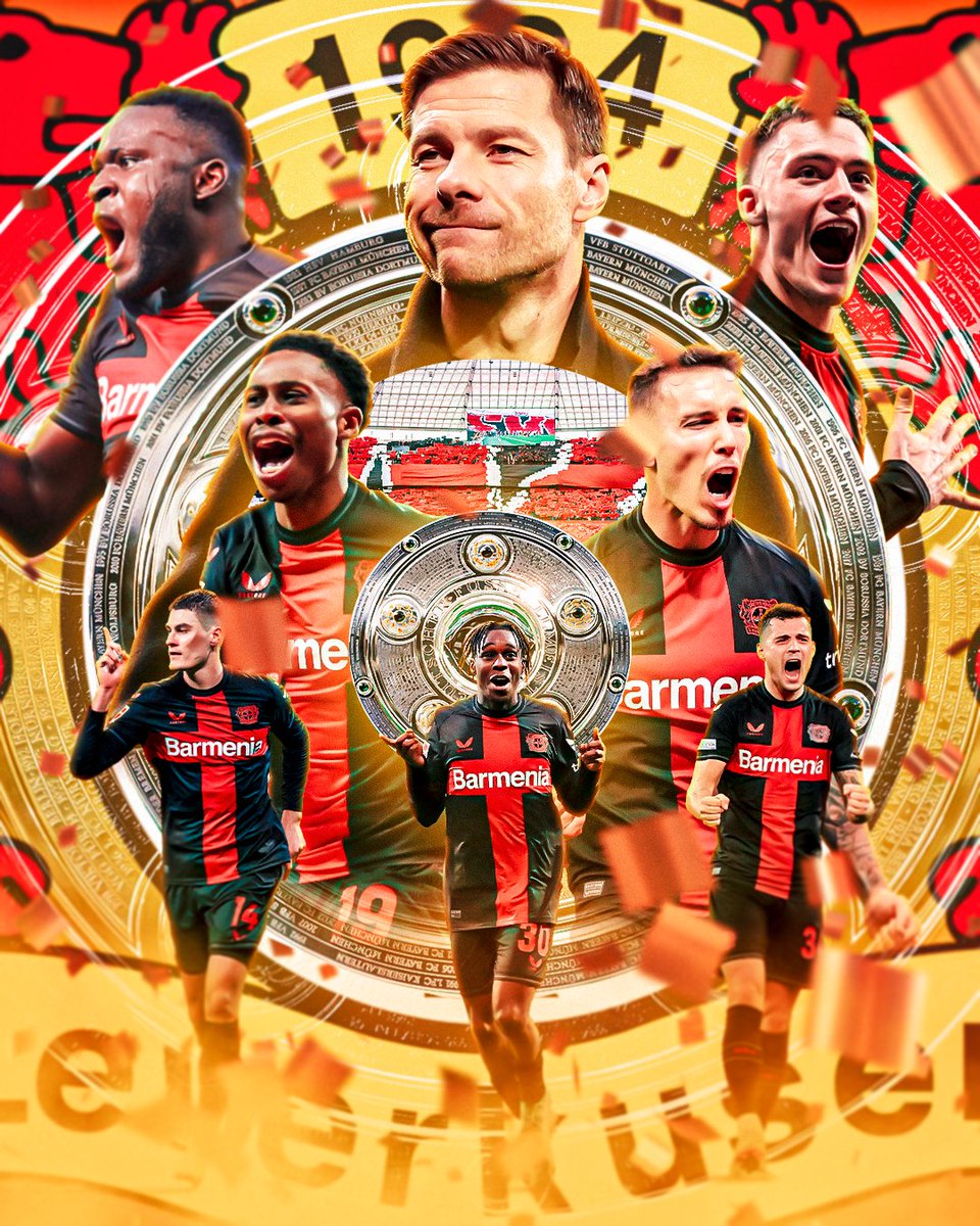 BAYER LEVERKUSEN WIN THEIR FIRST BUNDESLIGA TITLE 🏆

#BetikaMalawi #Betika