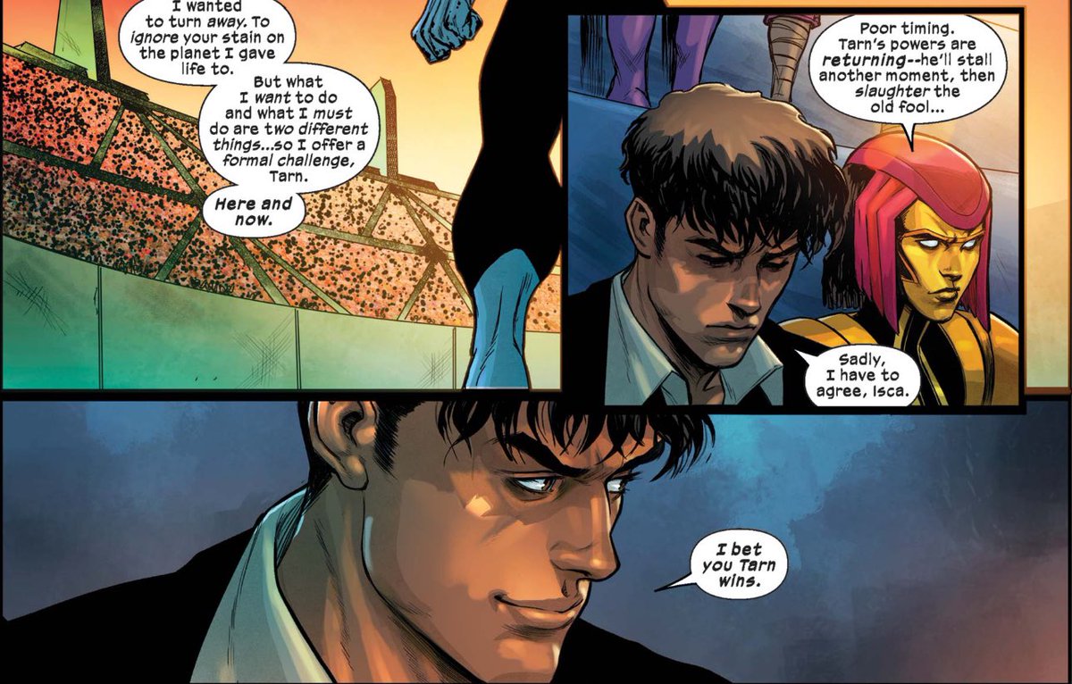 strawberryororo's tweet photo. #XSpoilers #xmenred

THIS GAGGED ME BADDD Roberto scamming Isca to ensure Magneto’s win against Tarn? GAGGGGGGGG bitch i literally sat all the way up

like look at Isca’s phace, she’s GOOPED igtg

also Tarn pussy asf trying to yield girl bye https://t.co/eEwSlOUQ3y