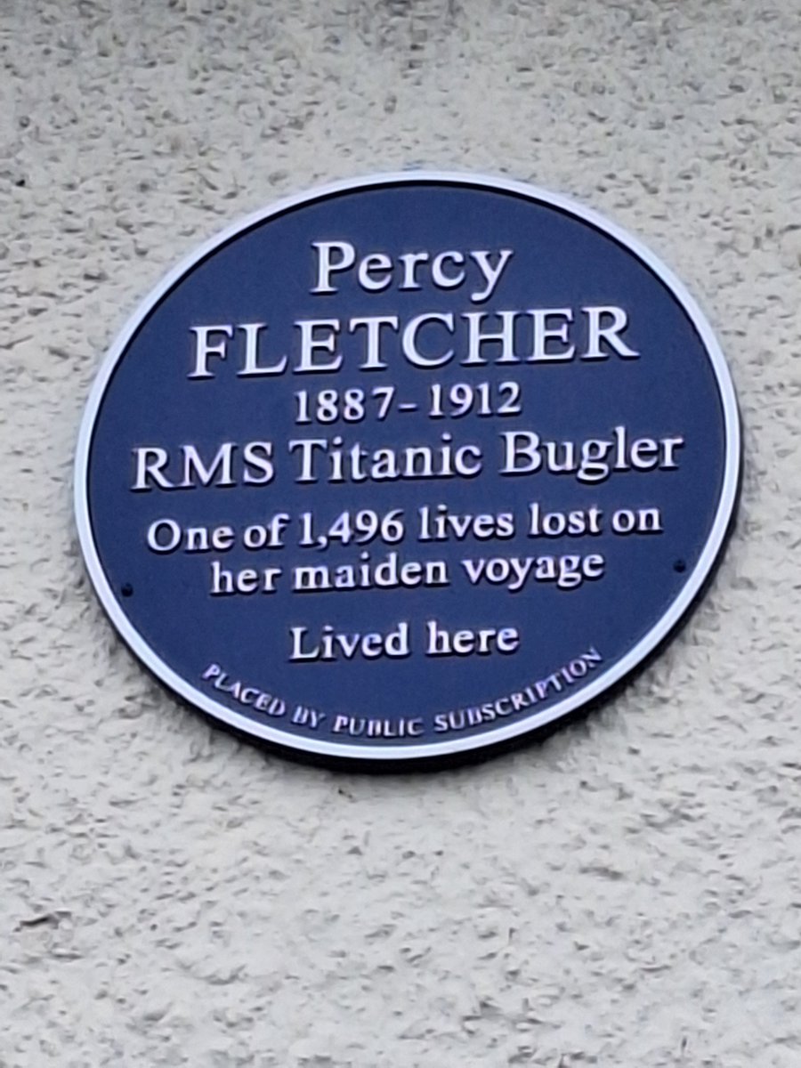 #tooting #Rasta #cycleclub

 the #titanictooting blue plaque for #percyfletcher #titanic bugler is now up in #lessinghamavenue 

thanks so much for your support 

tooting is the home of blue plaques 

#peace and #love 
❤️💛💚