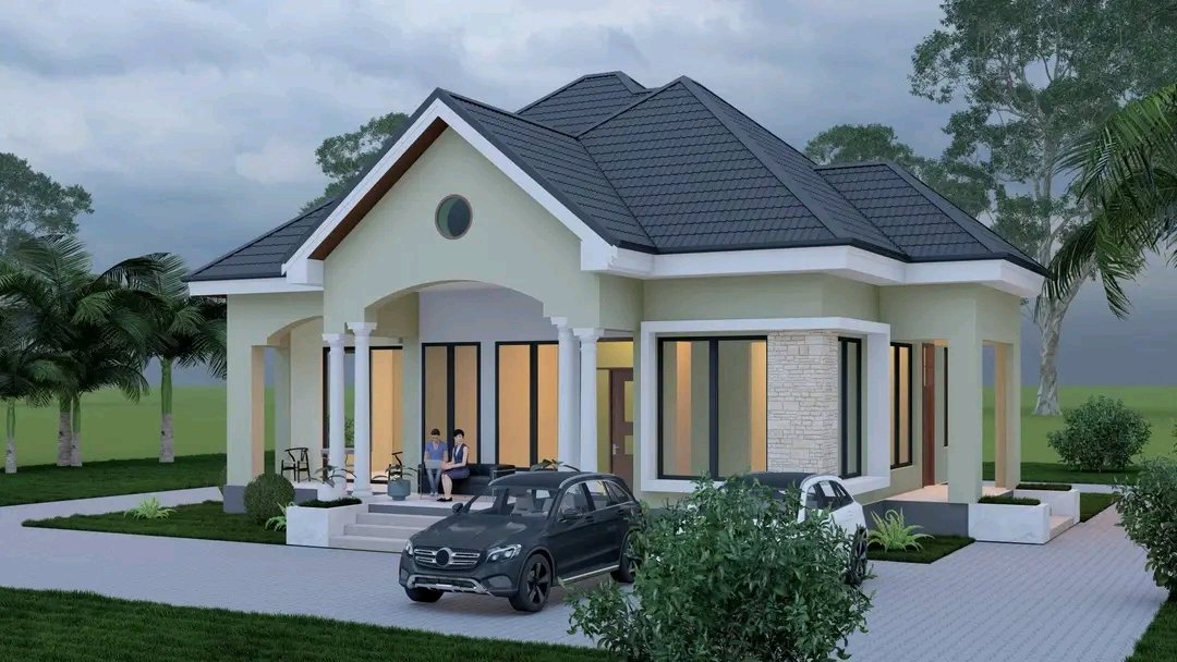 It should be simple not ugly!!

Check out this 3Bedroom House design, reach out for this and more, we design and build.