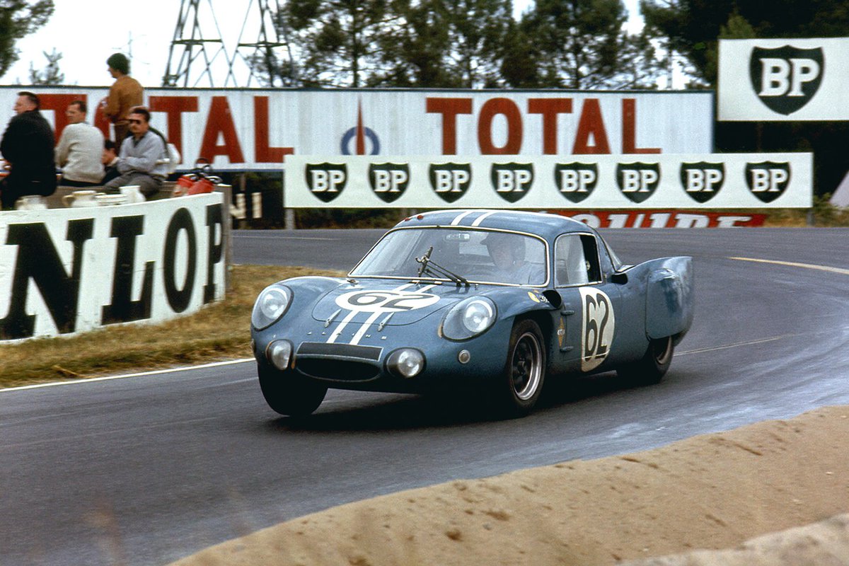 #OldSchoolRacing #LeMans24 1966 #Alpine A210 Henri Grandsire - Leo Cella 9th position