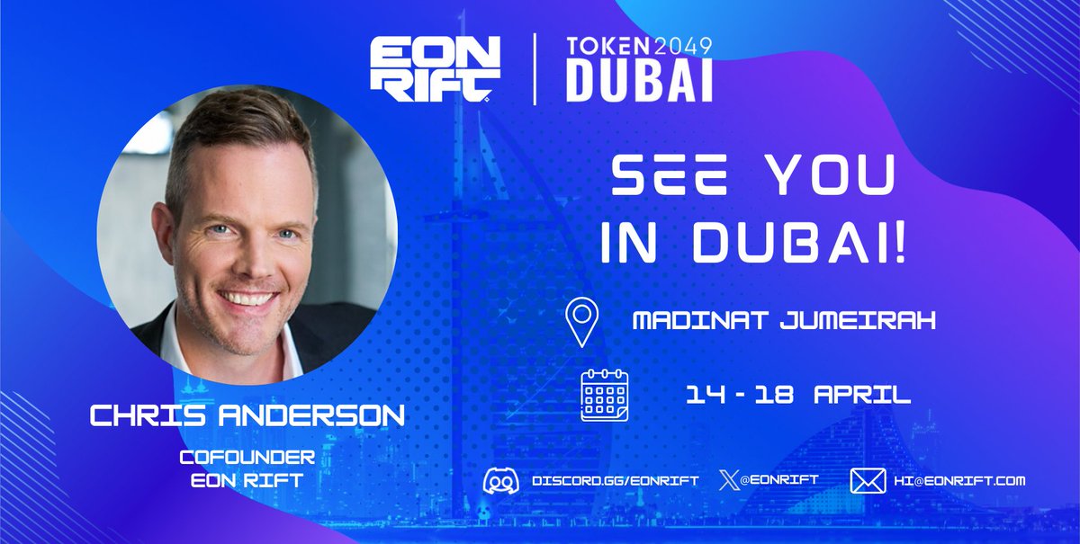 Our Cofounder @neoncybercat is in Dubai this week for the TOKEN2049 conference! If you're attending, we'd love to connect with you. Send us a message so we can schedule a time to chat. See you in Dubai!