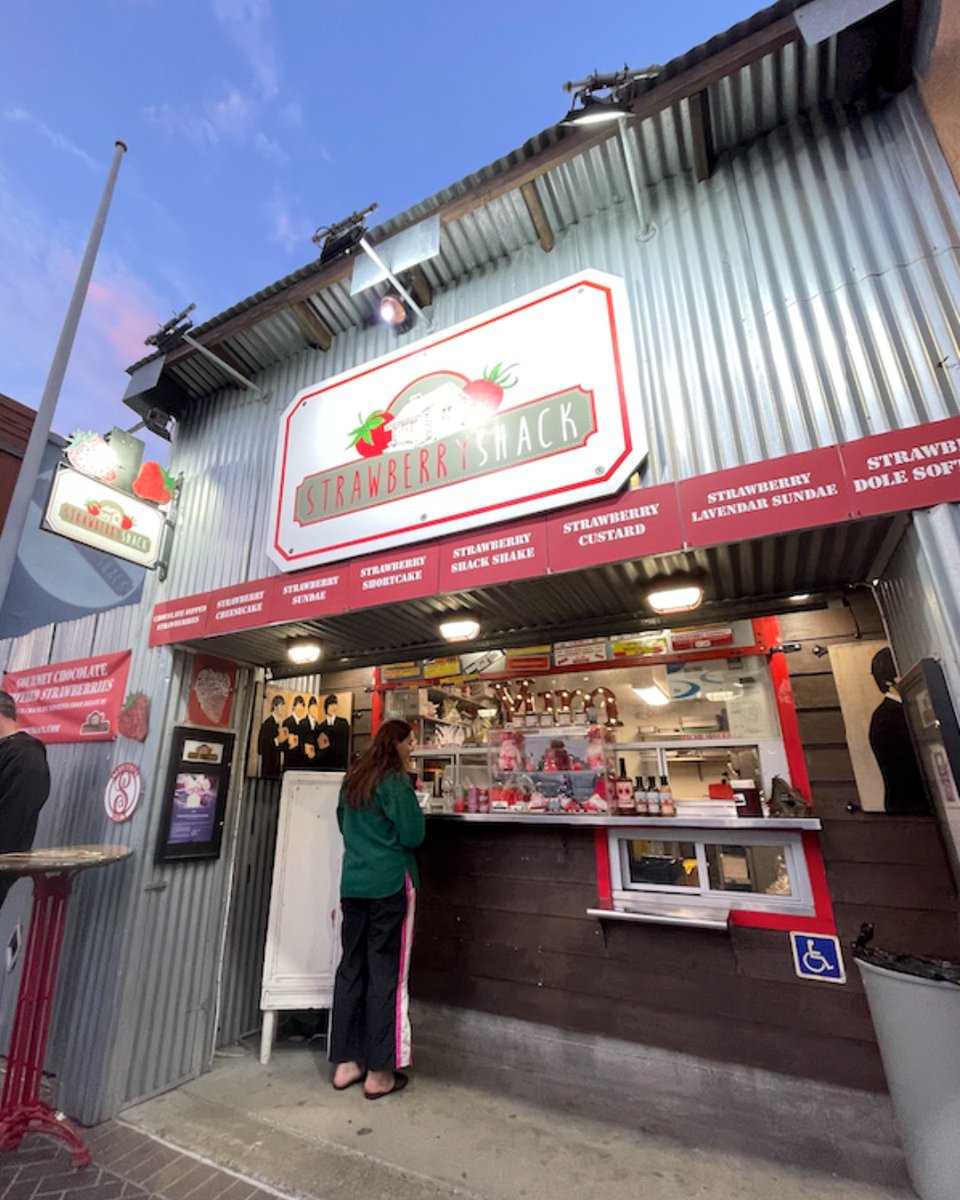 Have you stopped by the Strawberry Shack yet? We promise you won't regret it... 🍓 #visitcarlsbad #strawberryshack #springtreat #freshstrawberries