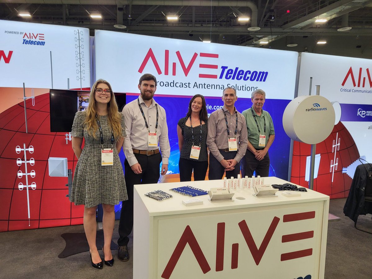 Opening of NAB, Visit West Hall Booth W3721 for all your antenna needs. ##nab2024 #weloveantennas