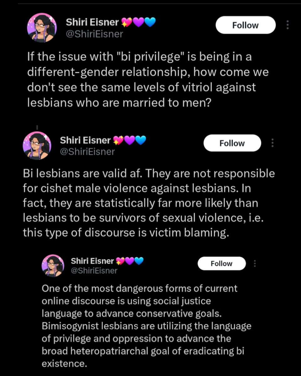 this is the person who coined the term 'monosexual privilege' btw