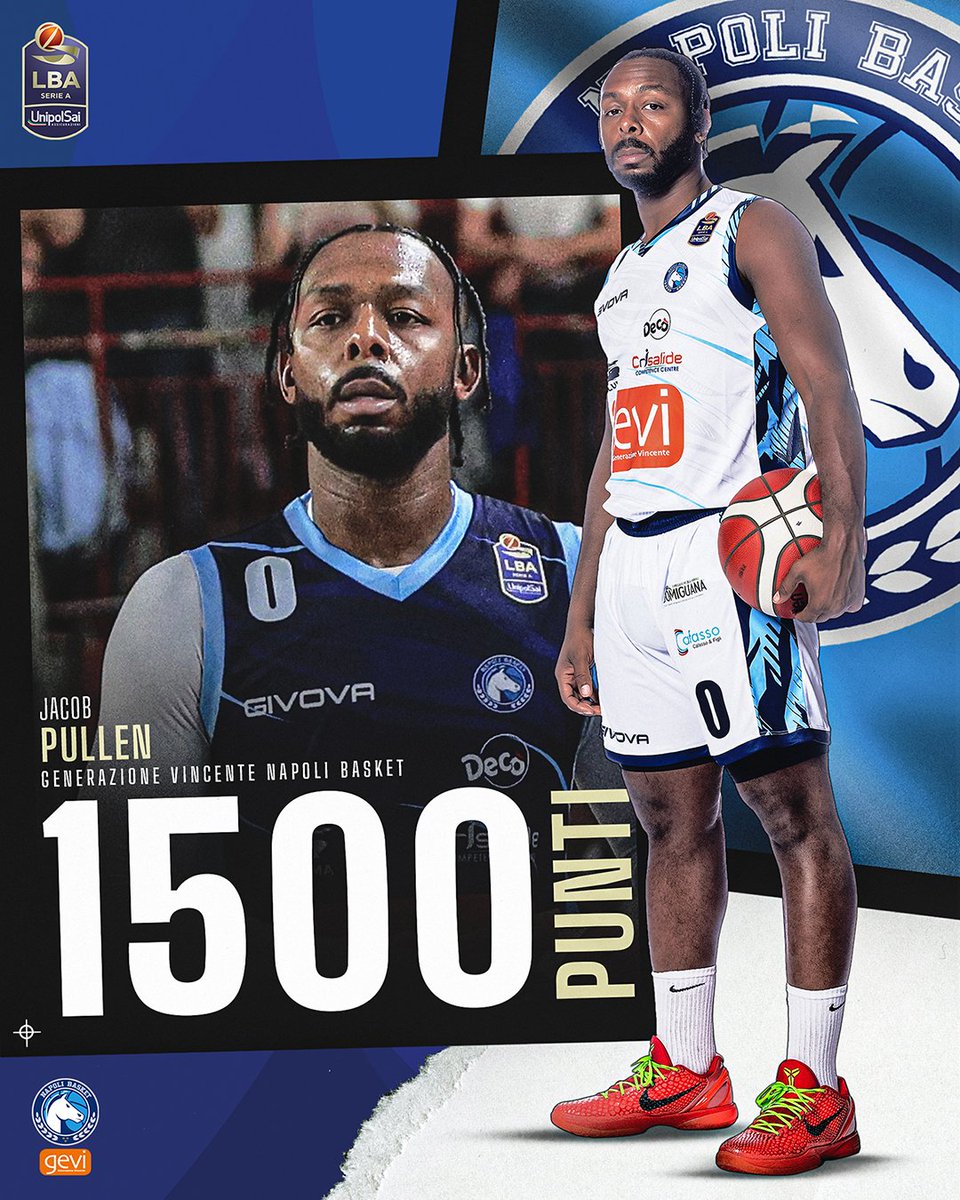 Congratulazioni a Jacob Pullen del @basket_napoli che nella partita odierna contro Sassari raggiunge i 1500 punti segnati in #LBASerieA 🔥

#TuttoUnAltroSport