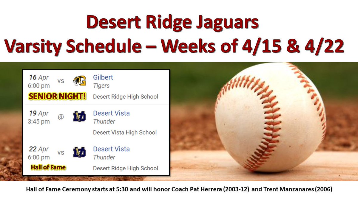 Desert Ridge Baseball tweet media