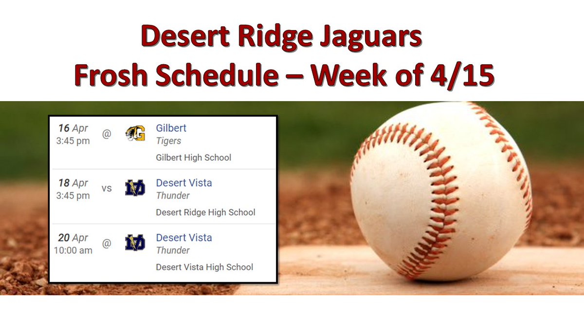 Desert Ridge Baseball tweet media