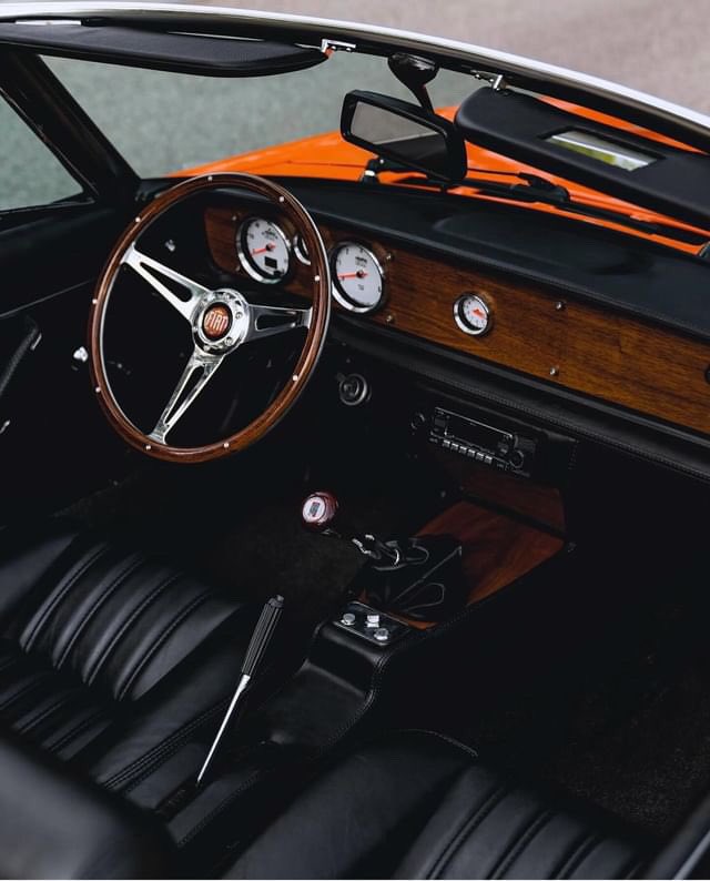 FthePump1's tweet image. #EVFEST2024 Best EV Conversion Winner this 1982 Fiat GT EV Conversion with @Tesla Motor!