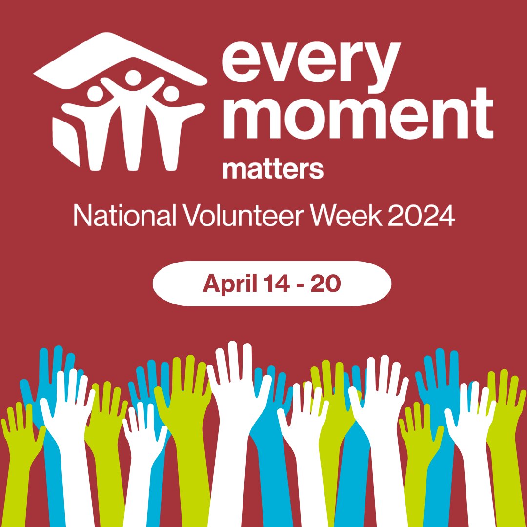 We celebrate YOU during National Volunteer Week 2024 - the heart and soul of what we do. Your time, skills, and passion uplift communities and embody the spirit of unity, resilience, and compassion. Thank you, volunteers, for making every moment matter. #NVW2024 ❤