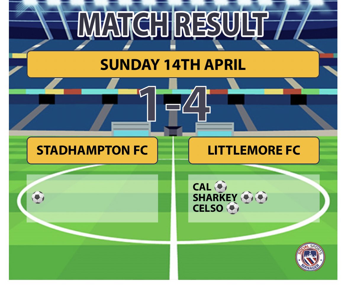 Tough battle against staddy with bare numbers. Boys got the job done nonetheless onto the semis we go💙 Motm Max, great shift helping stubbsy out all game.

Cal Lucas⚽️
Sharkey ⚽️⚽️ 
Celso ⚽️