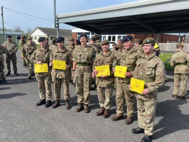 Congratulations to Cadet Sergeant for being named Top Student at the NW SCIC, also Cadet Staff Sergeant McLeod, along with Cadet Sergeants Gleave, Little, McLeod, and Ellis who all excelled in the course. @nwrfca @armycadetsuk @InspireToAchieve @AcctUk