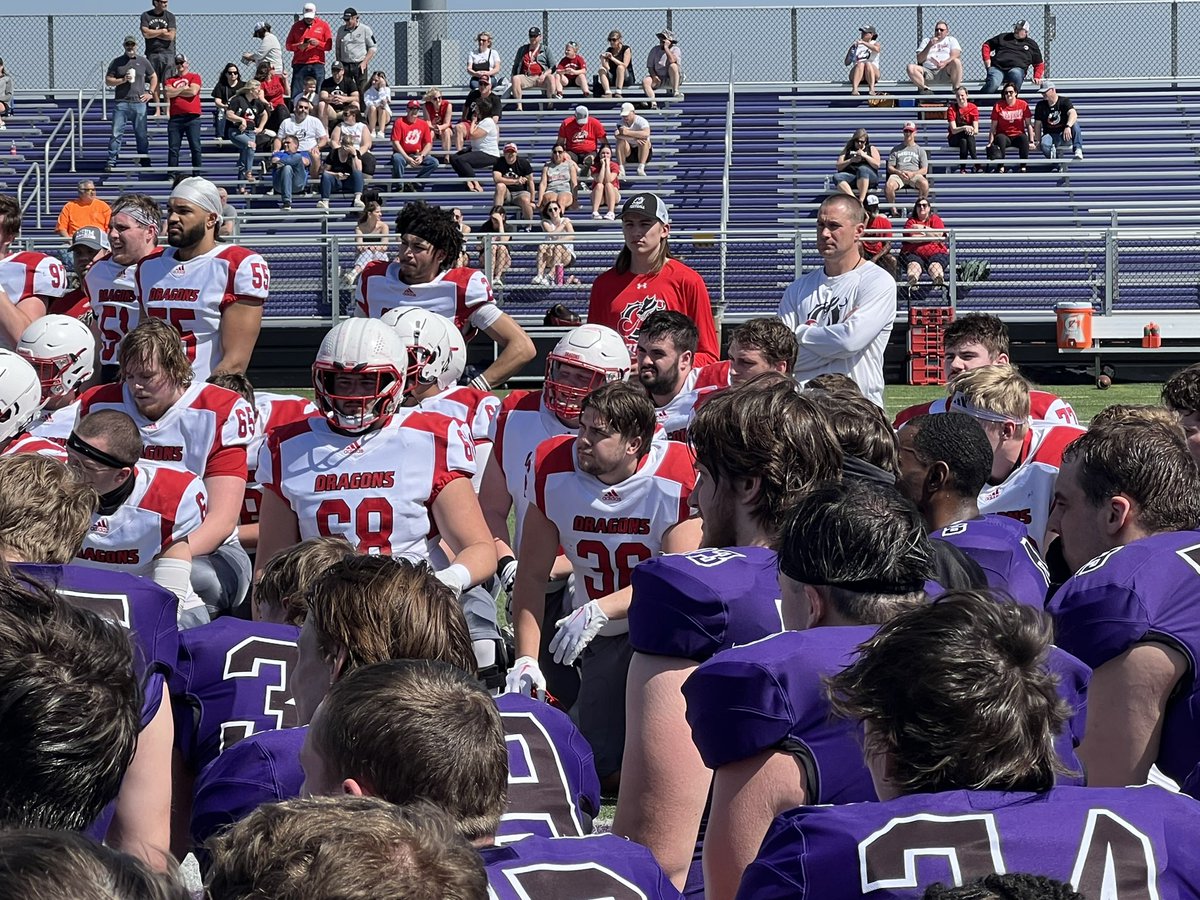 Stopped out to the @msum_football at @USFCougarsFB spring scrimmage yesterday. Great weather and both teams found the end zone in an evenly contested afternoon. More pics to follow.