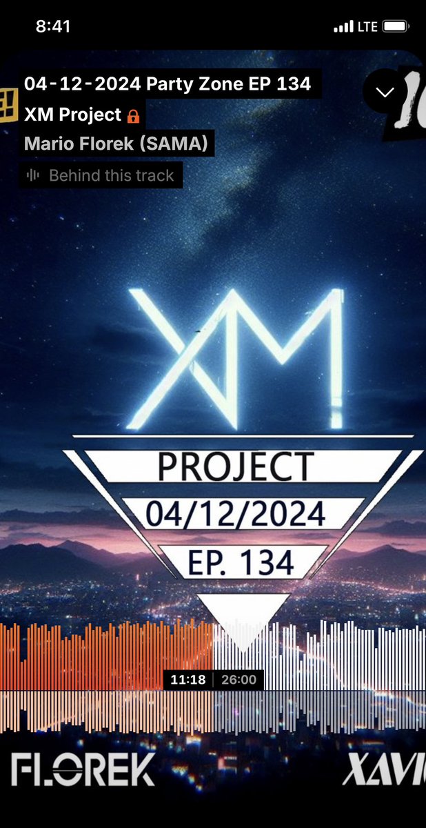 04-12-2024 Party Zone EP 134 XM Project by Mario Florek (SAMA) 
on.soundcloud.com/4UJLccddqN4j4R… the latest in #Progressive #House, #MelodicTechno & #DeepTrance.

#ProgressiveHouse
#HouseMusic
#ProgressiveTrance
#TranceMusic
#XMProject
#MarioFlorek
#XavierSoundz
#PartyZone
#1031FMChicago