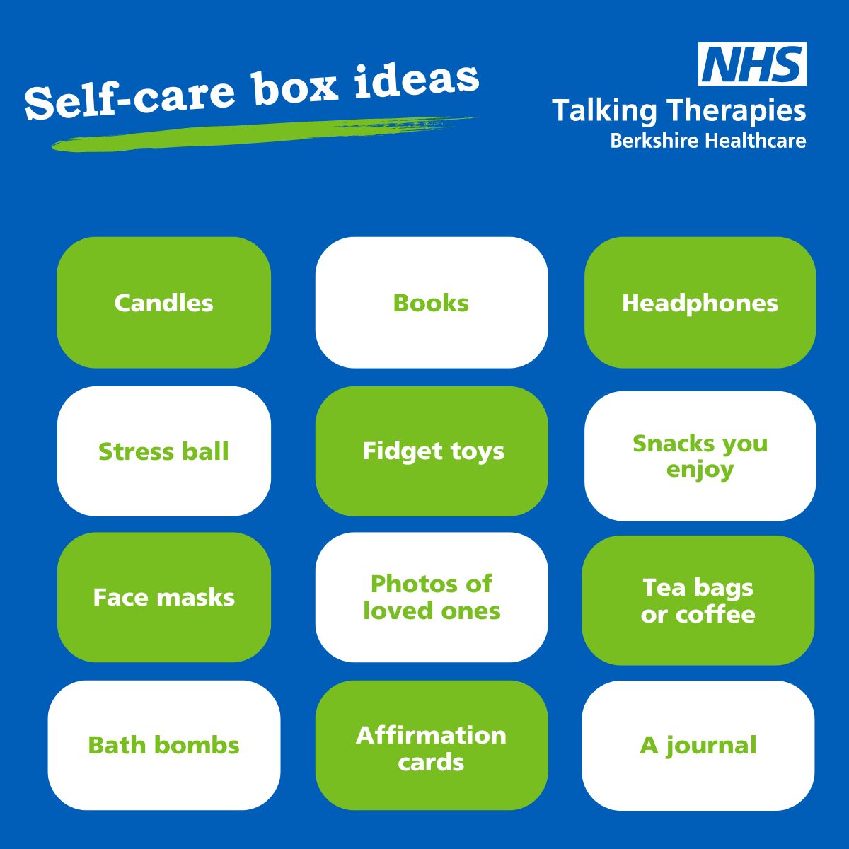 TTBerkshire's tweet image. ✨ Embrace the art of self-care with your very own DIY self-care box! 💖 Fill it with things that bring you joy and comfort – candles, books, bath bombs, and more. It&apos;s your personal sanctuary for those moments when you need a little TLC! #SelfCare #DIYBox 🕯️📚