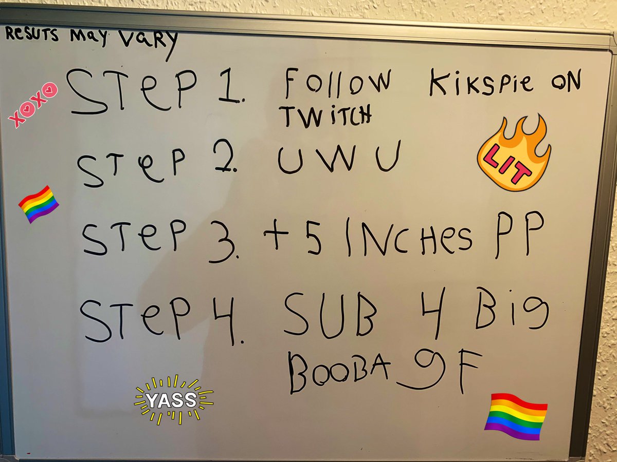 mr_magic_potato's tweet image. Follow these 4 easy steps to instantly improve your life it’s almost to good to be true so head on over to twitch.tv/kikspie