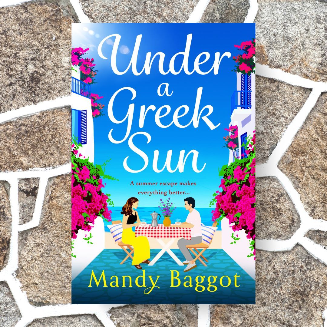 Craving the stunning sea views of Greece? Travel to paradise with my novel Under a Greek Sun for a romance that'll sweep you off your feet! Ebook: buff.ly/4cSMLuu Audiobook: buff.ly/3JdWRsv Paperback: buff.ly/3JdhnJL #MandyBaggot #Read #Reading #Love