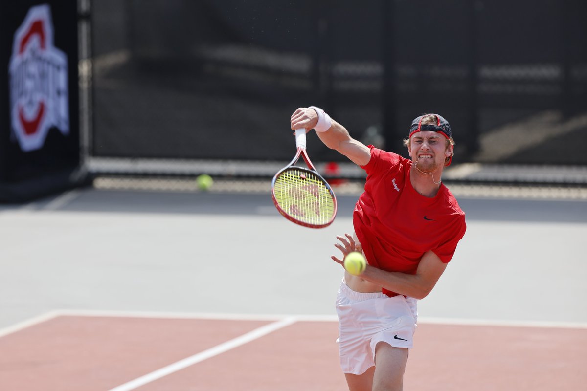 CK!! Cannon wins 7-5 on one and that's six first sets for the Buckeyes!