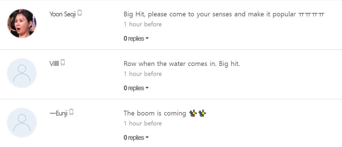 txtlov's tweet photo. the comments on melon we are all looking at u @ bighit https://t.co/kSisnUSruK
