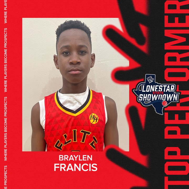 PrepHoopsNext's tweet photo. 🚨 𝗧𝗢𝗣 𝗣𝗘𝗥𝗙𝗢𝗥𝗠𝗘𝗥𝗦

This event is 𝙨𝙩𝙖𝙘𝙠𝙚𝙙 with talent. Take a look at who is standing out!

✍️ #NEXTLonestarStateShowdown 

📎 https://t.co/aC33xzAvFw

@AidenH2028 https://t.co/sPIQd6a1BE