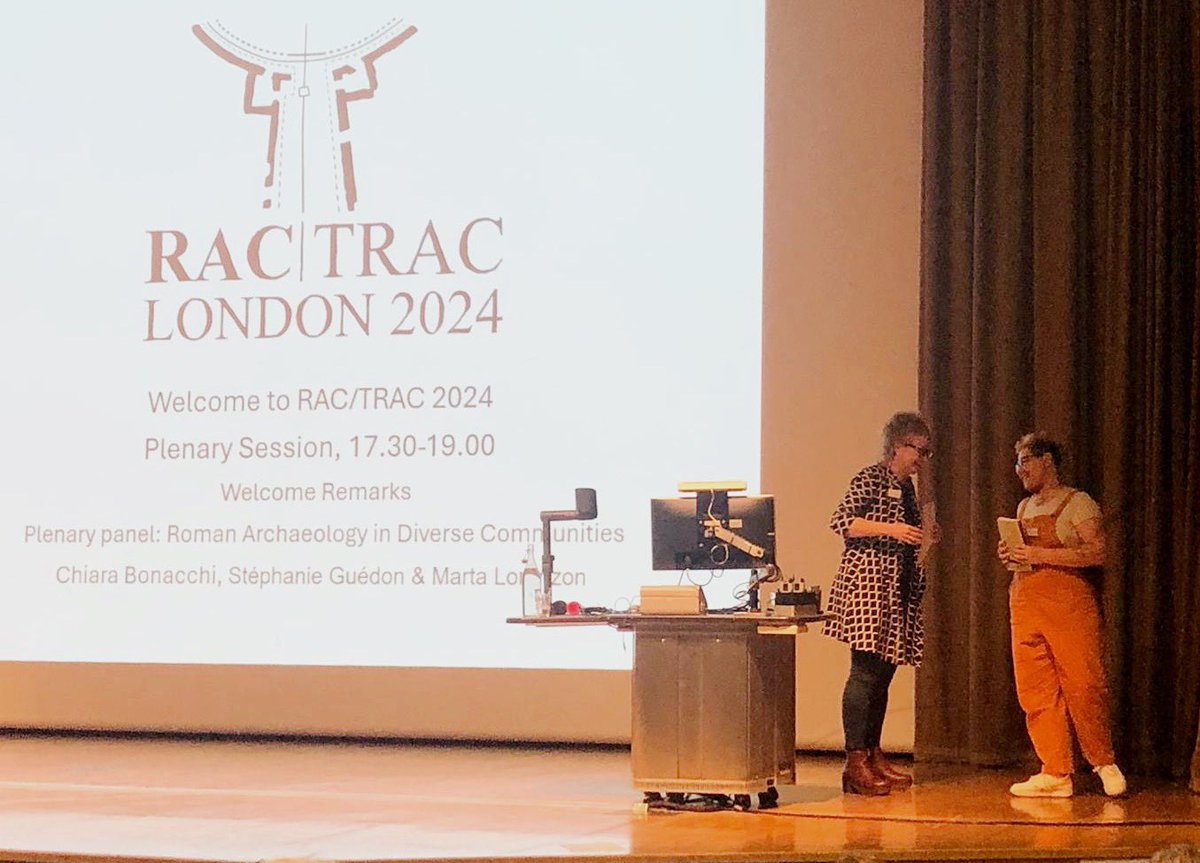 Well, what a fantastic #RACTRAC2024! I can’t express how privileged I feel to have been in this situation this past few days - both as the RomSoc BA dissertation prize winner, but also to have been so graciously accepted & integrated into such a brilliant community of people ❤️