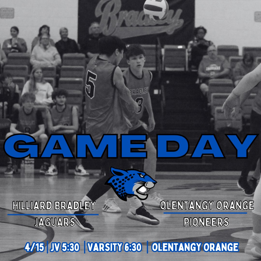 🏐 Boys Volleyball Tonight 🏐

April 15  Hilliard Bradley @ Olentangy Orange 

JVA - 5:30 pm

Varsity - 6:30 pm 

#BCLAW #GoJags

@TimesJag @WWarfieldAdmin @BradleyHS @HBHSathletics