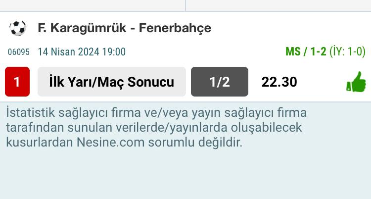 raskolnikovrmn's tweet photo. Bir maçın hem #skor 1-2 ✅
Hem 1/2 si ✅
Sorarlarsa #rasko dersiniz siz 😂👋🔥💥
#FKGvFB https://t.co/5kPf0vk7FR