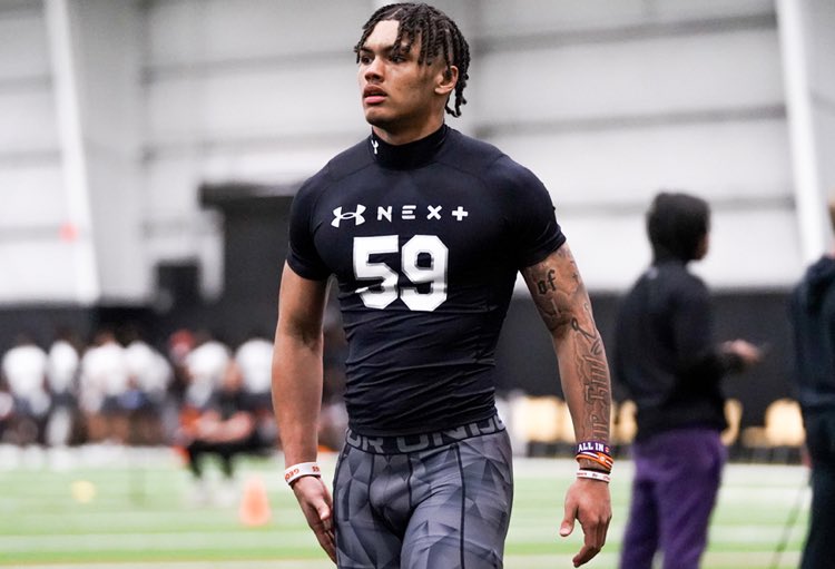 (VIP) What does new #Alabama LB commit Jaedon Harmon bring to Tuscaloosa? National Scouting Analyst Hudson Standish shared some thoughts on the 6-foot-1, 215-pounder ‘One of the more instinctive run defenders in the 2025 class’ MORE: bit.ly/4cXDRvP