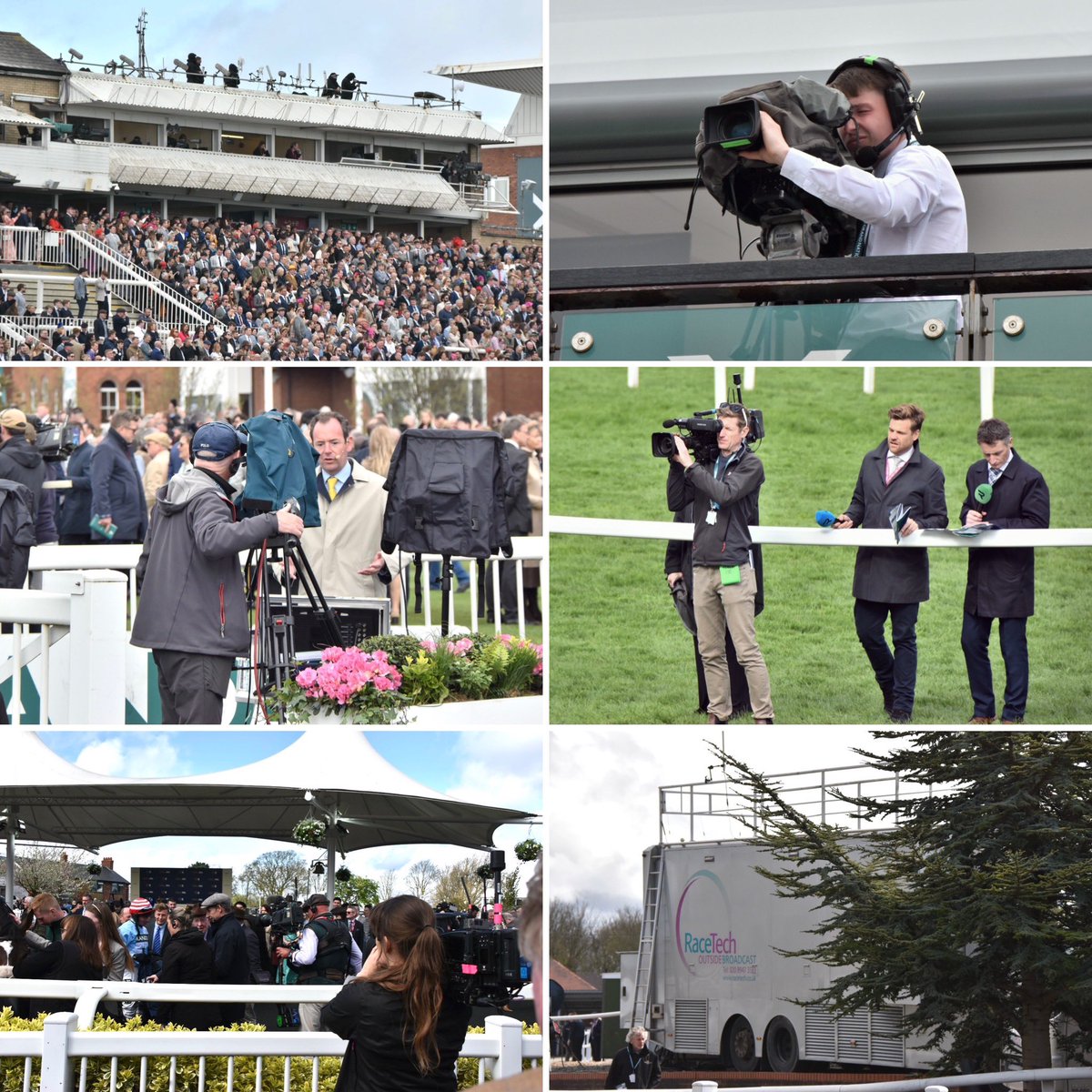 Saturday’s Aintree Grand National - a large OB effort by #Racetech over the 4+ mile course for Racing TV, NEP/ITV Racing & On-course. 

More 📷 on Insta: @challessteve.

#outsidebroadcast @RaceTechUK #GrandNational #Aintree