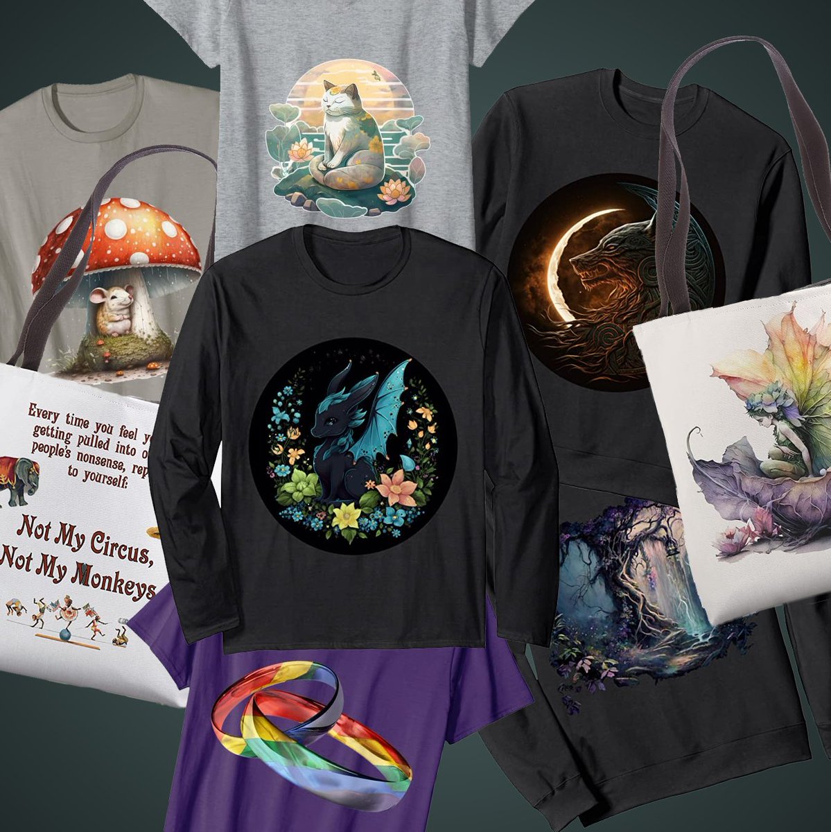 Do you love supporting independent artists and getting awesome products at the same time? Then you’ll love my #AmazonMerch store! I have a variety of unique designs on shirts, tote bags, and more. Click now and #TreatYourself! amzn.to/40jPlD9  #SupportArtists #AmazonFinds