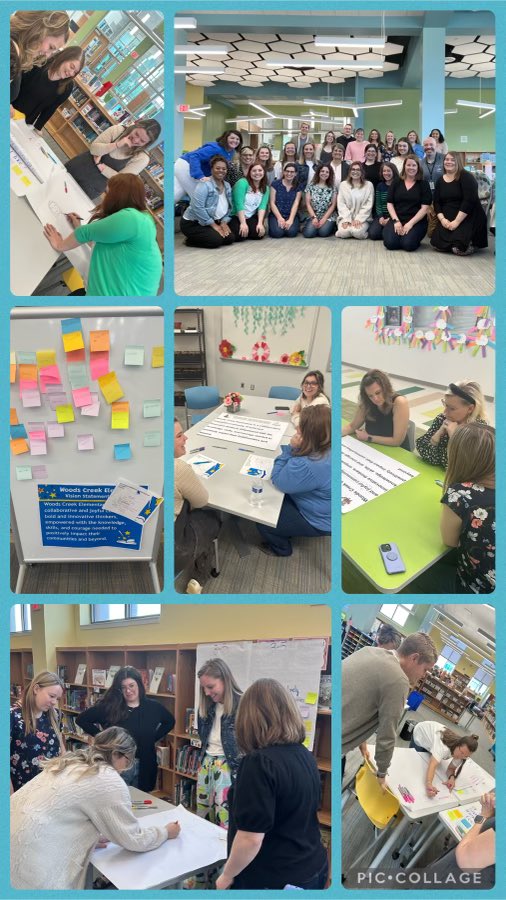 Woods Creek Staff had a Magical Saturday!   We worked to infuse parent and staff input into our vision statement and create school wide behavior expectations.