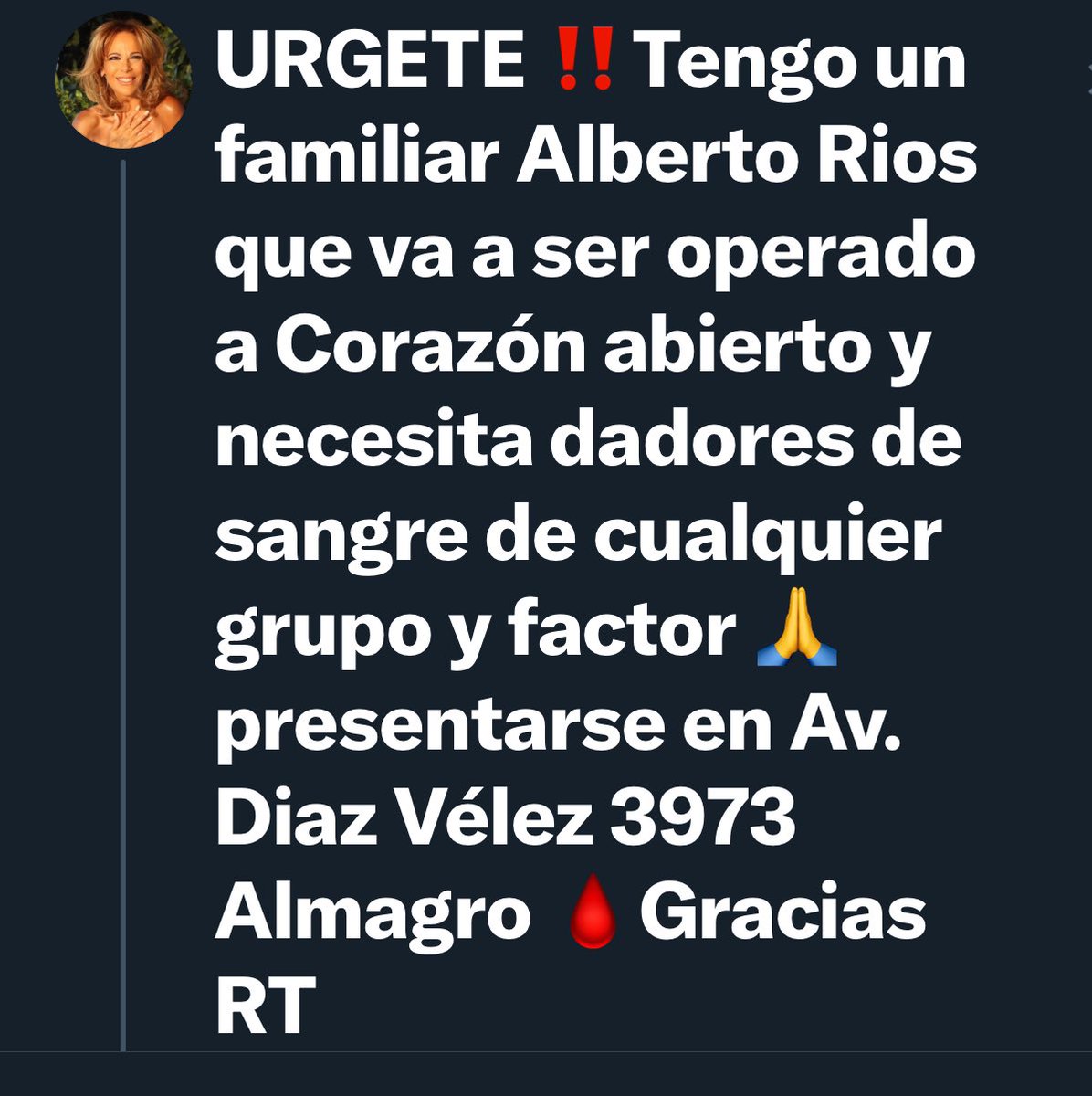ilianacalabro1's tweet photo. #urgente https://t.co/ceQZIPcVFk
