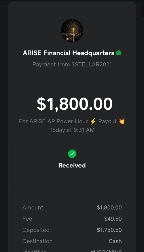 AnOnsf0rAmeRiCa's tweet photo. ARISE
Congratulates
๐
AP22 Power Hour โก Payout Boost
๐
๐ฆ
"๐Ok. I just realized something like a cheat code. When they say boost power Hour, go ahead & add๐ฒto what u have in power Hour with AP22 in cashapp notes. It feels like a race. Gotta ๐ ARISE ๐ฅฐ"
#sundayvibes https://t.co/7fKGEKxRrP