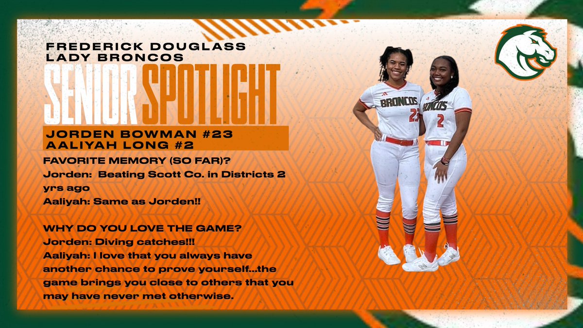 Senior Spotlight - Part 2!  Any coach would LOVE to share the dirt with these ladies!  #SeniorSpotlight #Horsepower #LadyBroncos
