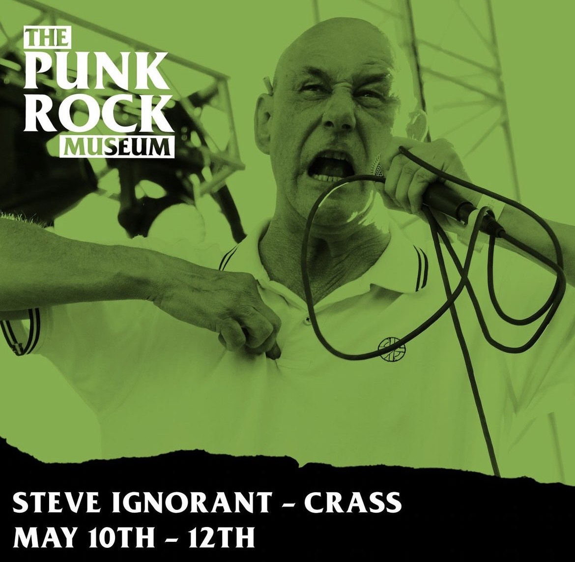 May 10th - 12th The Punk Rock Museum Guided Tours by Steve
@thepunkrockmuseum

#steveignorant #crass #thepunkrockmuseum #LasVegas