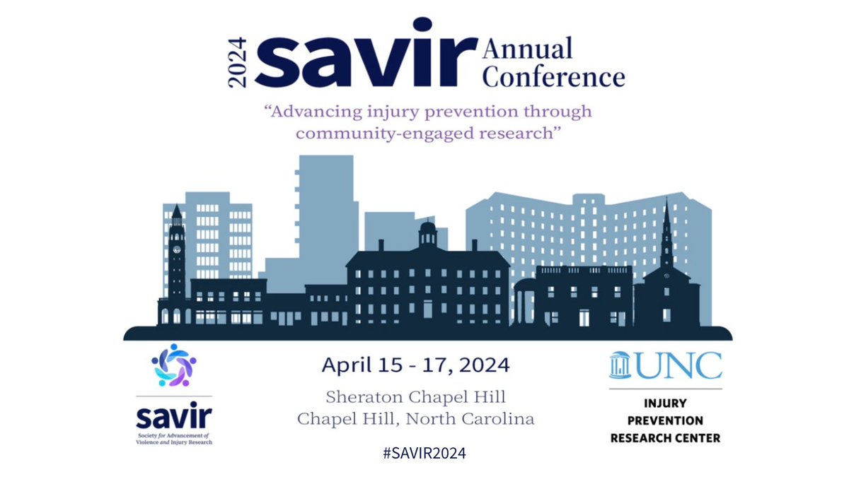 Day 2 of #SAVIR2024 starts in 15 mins! Hear from visionaries Carol W. Runyan, MPH, PhD, @shellindallas, MPA, @renee_m_johnson, MPH, PhD, Fred Rivara, MD, MPH, & Douglas Wiebe, PhD at the plenary session “Standing on the shoulders of pioneers - Looking back to envision the future”