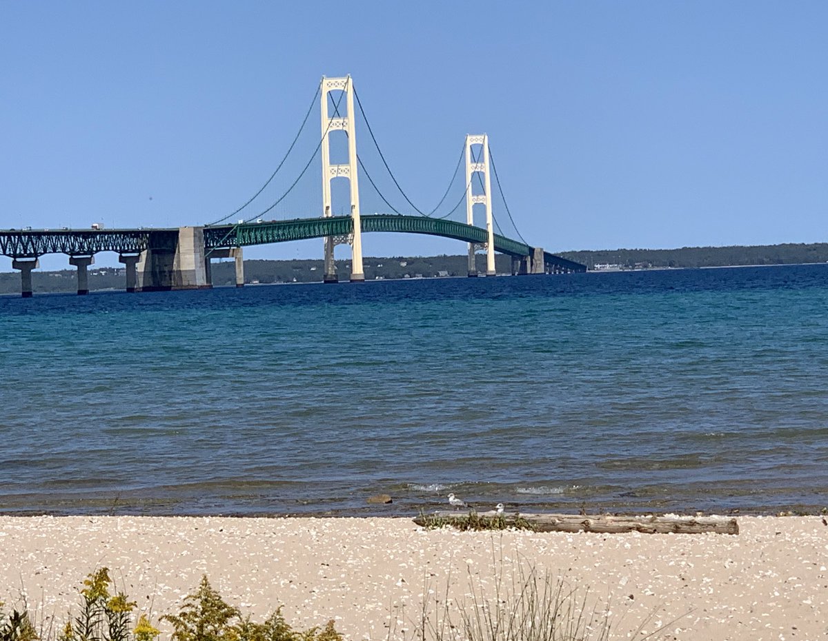 MitchandMarcy's tweet photo. @intheolivegrov1 @obligatraveler @OdetteDunn @pipeaway_travel @kmf116 @SuchetaDoshiMD @PugliaGuys @CancerRoadTrip @sisbehaving @Touristasister @trvlingsuitcase @MamaO_GO @EmpeyJennifer @phoward336 Canโt wait to visit our #Top4Lakes from #PureMichigan
โ๏ธ Crystal Lake
โ๏ธ Lake Michigan
โ๏ธ Round Lake
โ๏ธ Lake Huron
๐๐ธ #mitchandmarcyphotos
#Top4Theme #MyNorth #VisitCharlevoix #MackinacBridge #UpperPeninsula https://t.co/S2qCSrWDJG