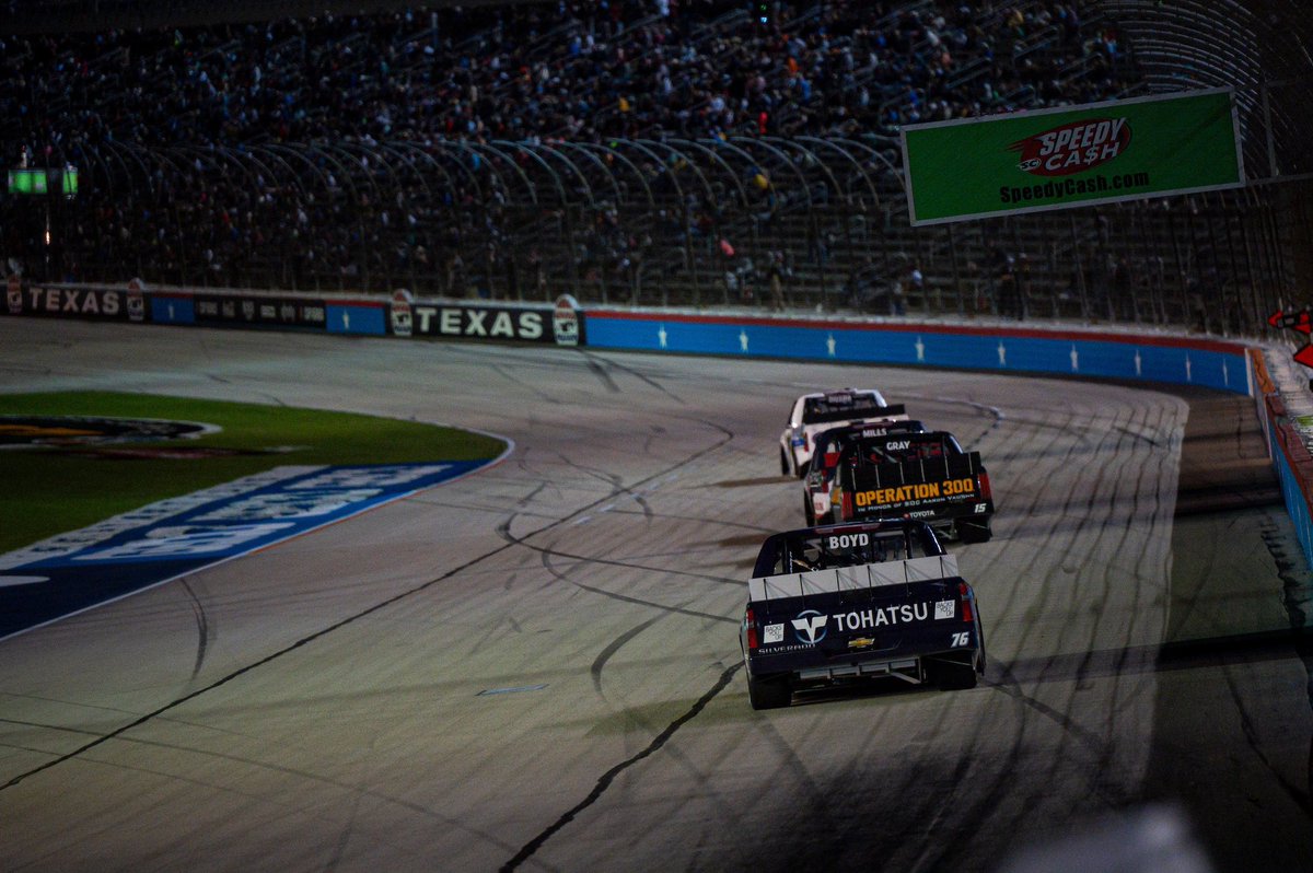 Proud to support @SpencerBoyd & the #76 Tohatsu America Chevy Silverado at @TXMotorSpeedway. Thank you @FreedomRacing76 for giving us the opportunity to experience the exciting world of racing 🏁 Remember, on the track and on the water: Tohatsu #BacksYouUp! This is just the start