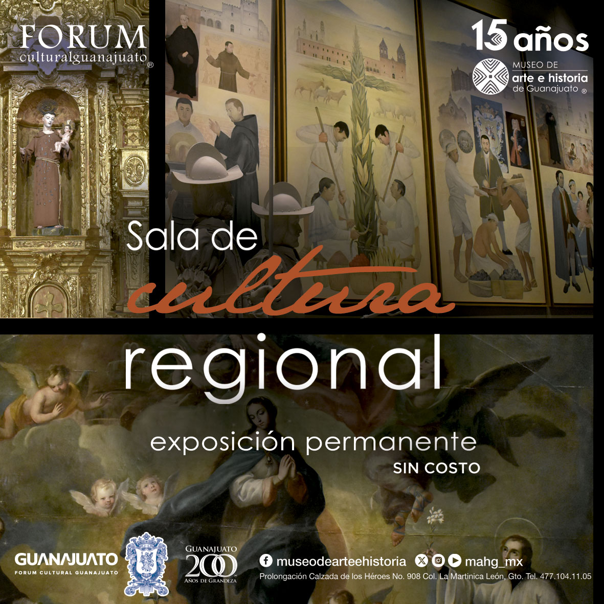 ⭐HOY #DomingoDeMuseos 🎟️acceso sin costo

🧐Conoce más sobre la obra de artistas de nuestro estado que han sido parte de la historia del arte de México🇲🇽 en la Sala de Cultura Regional

👉🏼Jardín de las Esculturas, donde conviven la naturaleza🌳 con el arte