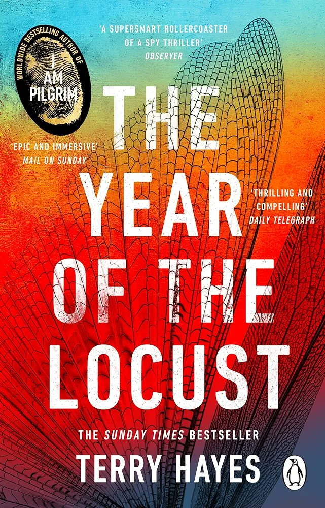 Whilst I do love a picture book, my current grown-up read is 'The Year of the Locust' by Terry Hayes. A great read so far and a good escape! #WeLoveReading