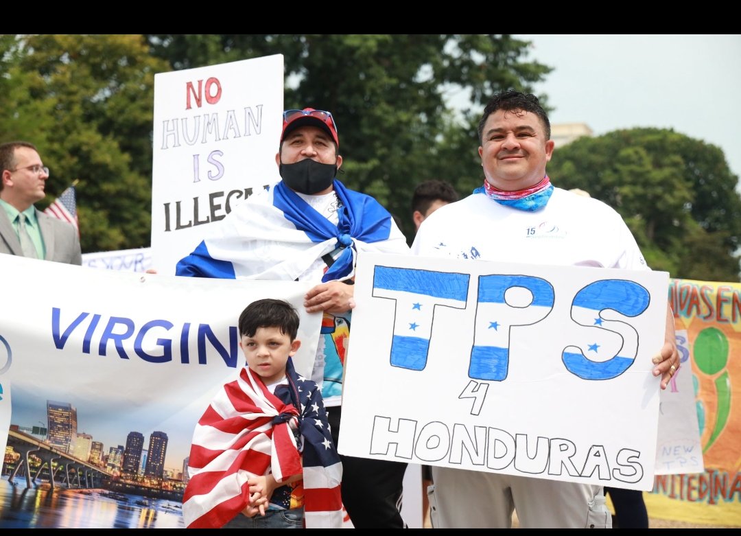 Faustino Turcios, hondureño que radica en #Virginia desde hace 18 años, lucha junto a su familia para que la administración @POTUS pueda reasignar el #TPS