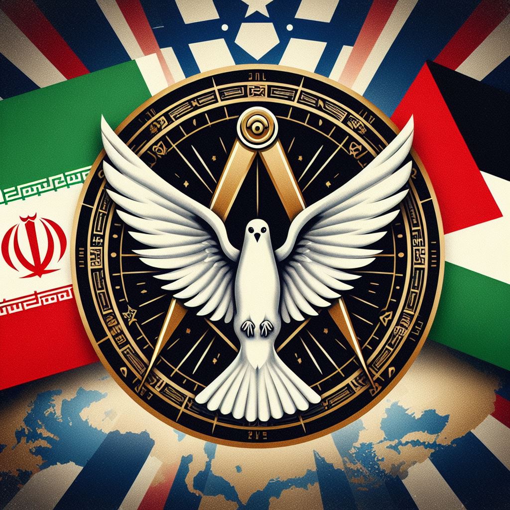 Levantamos nuestros pensamientos por la paz en Medio Oriente 
#Freemasons #Masoneria
