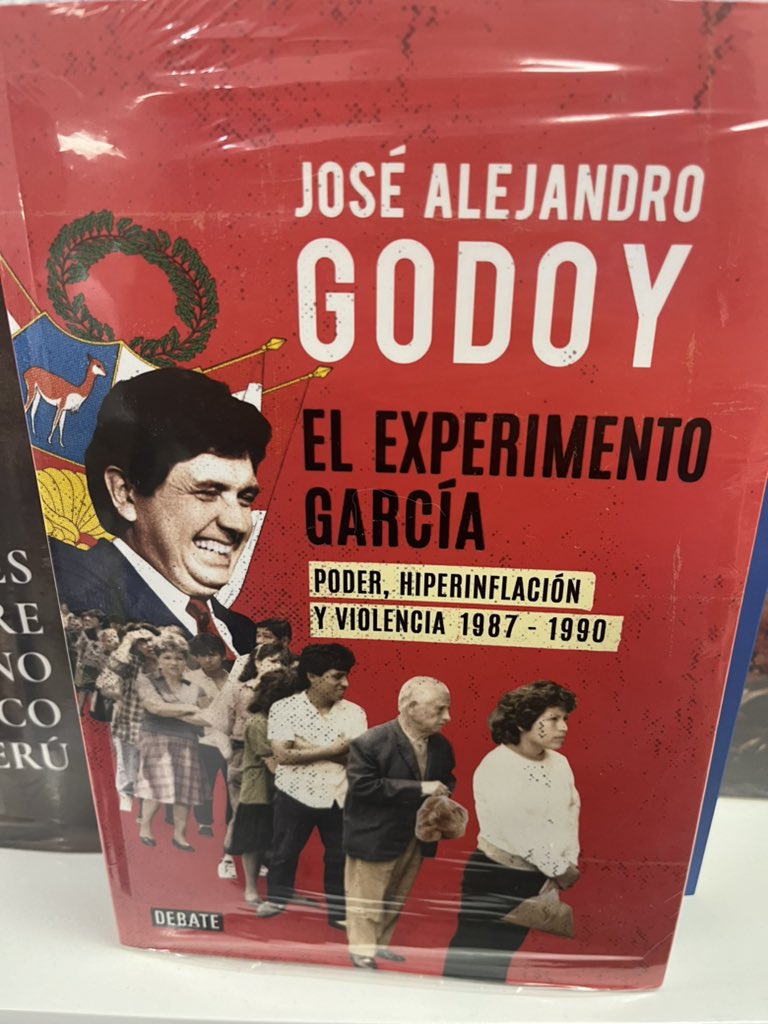 Ya en @LibreriasCrisol pueden conseguir El Experimento García: un fresco del periodo 1987-1990